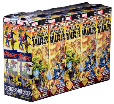 Marvel HeroClix: Avenger/Defenders War Booster Brick (10) © 2017